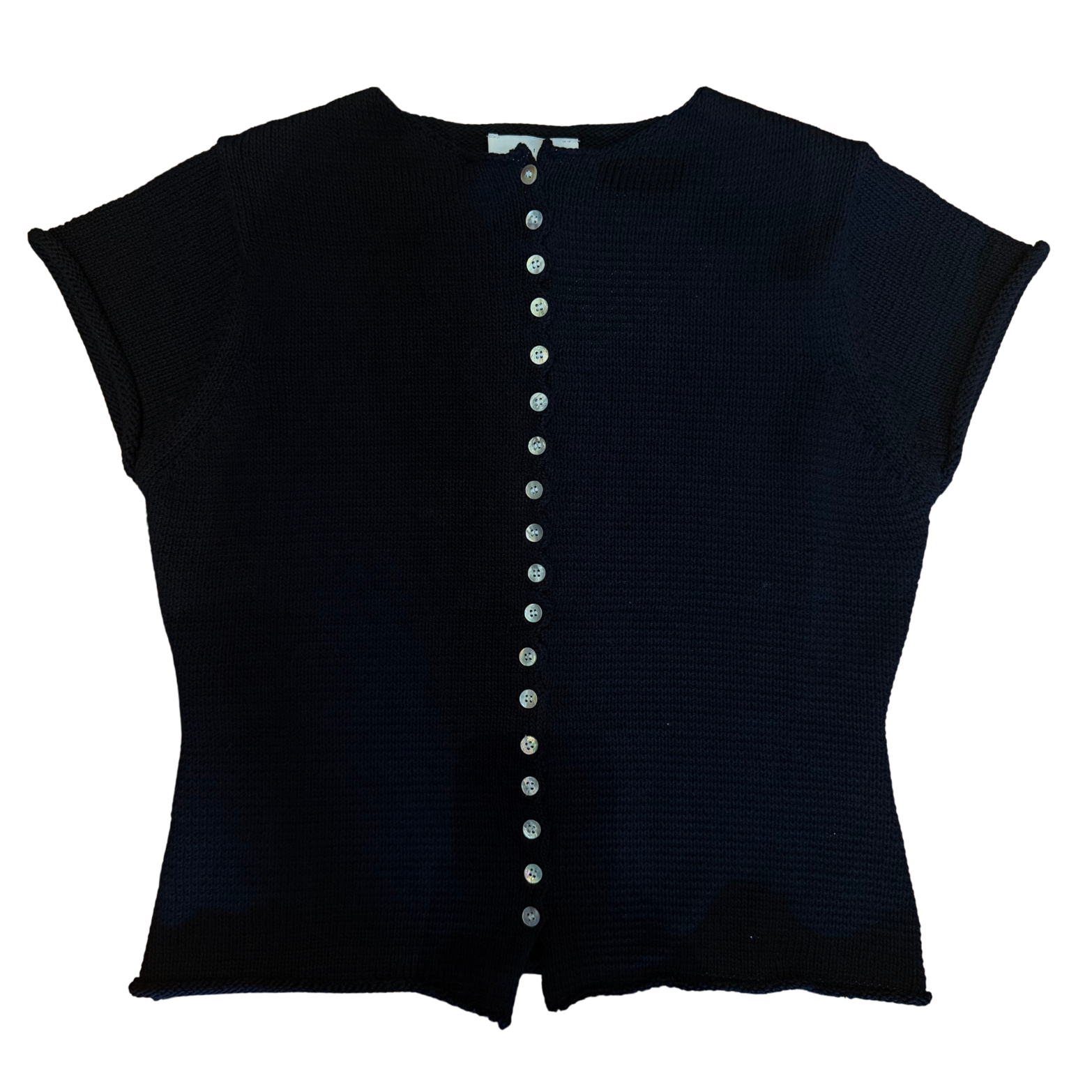 The Alana Top | Summer Knit Button-Down Top