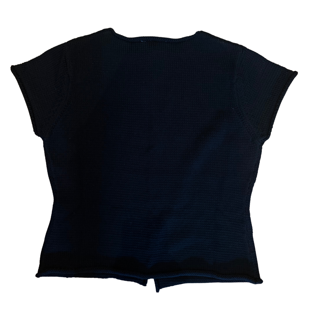 The Alana Top | Summer Knit Button-Down Top