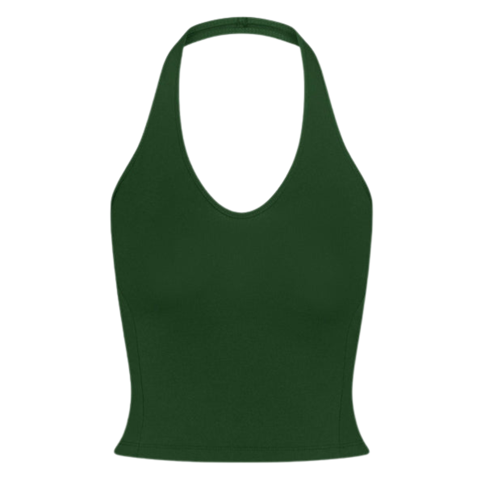 SPORTY HALTER TOP IN CLOVER