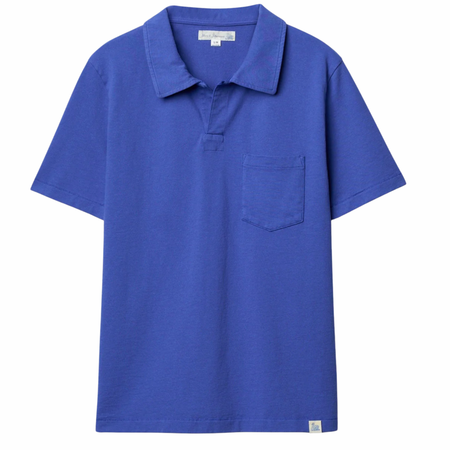 Classic Cotton Jersey Short Sleeve Polo Shirt - 661 VINTAGE BLUE