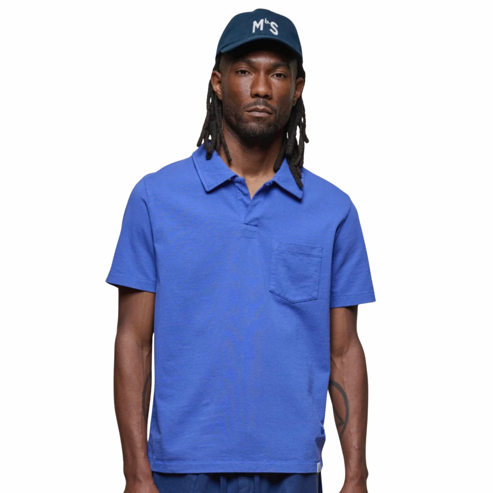 Classic Cotton Jersey Short Sleeve Polo Shirt - 661 VINTAGE BLUE