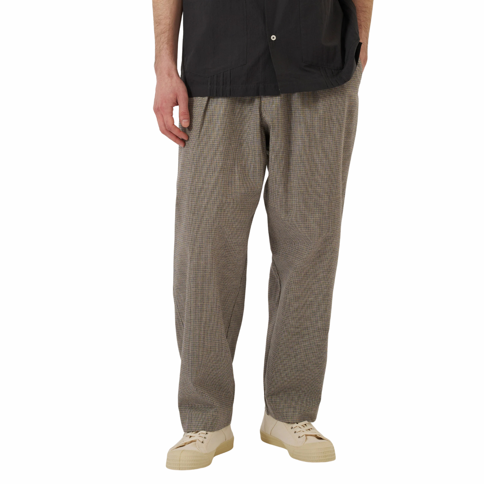 Multi Lucas Cotton Mix Oxford Pant