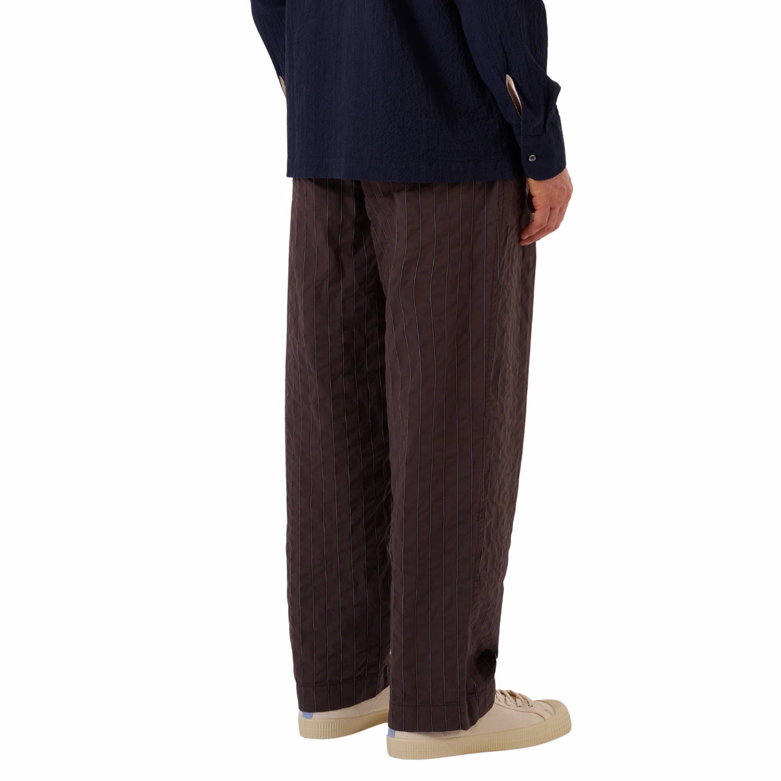 Brown Chester Stripe Oxford Pant