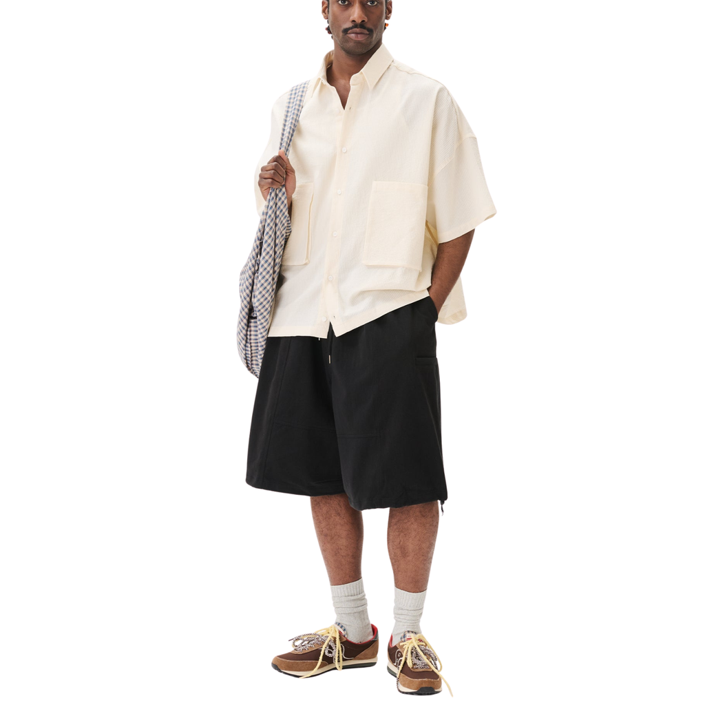 Two-pocket Big Shirt - IVORY