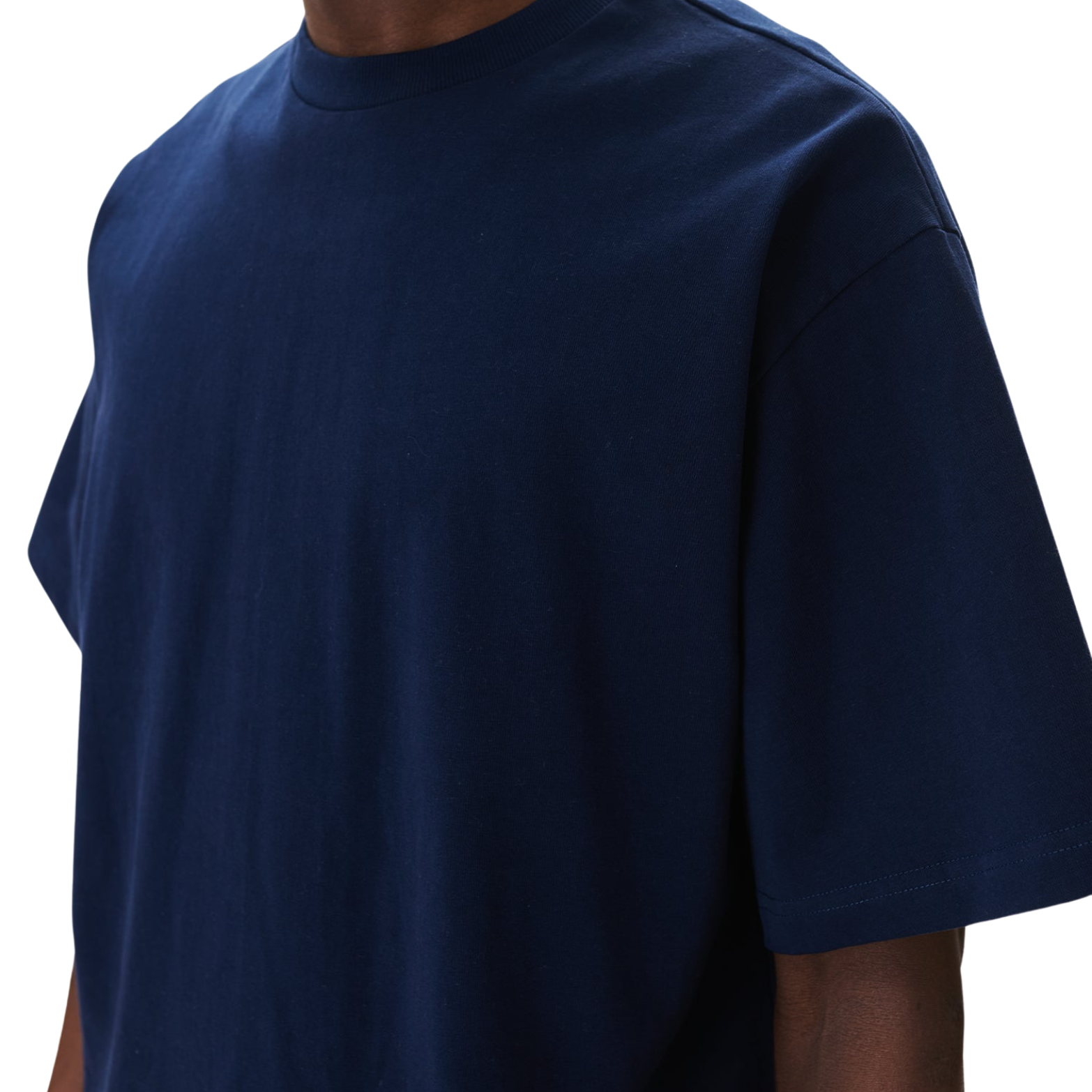 Signature Cropped Tee - NAVY