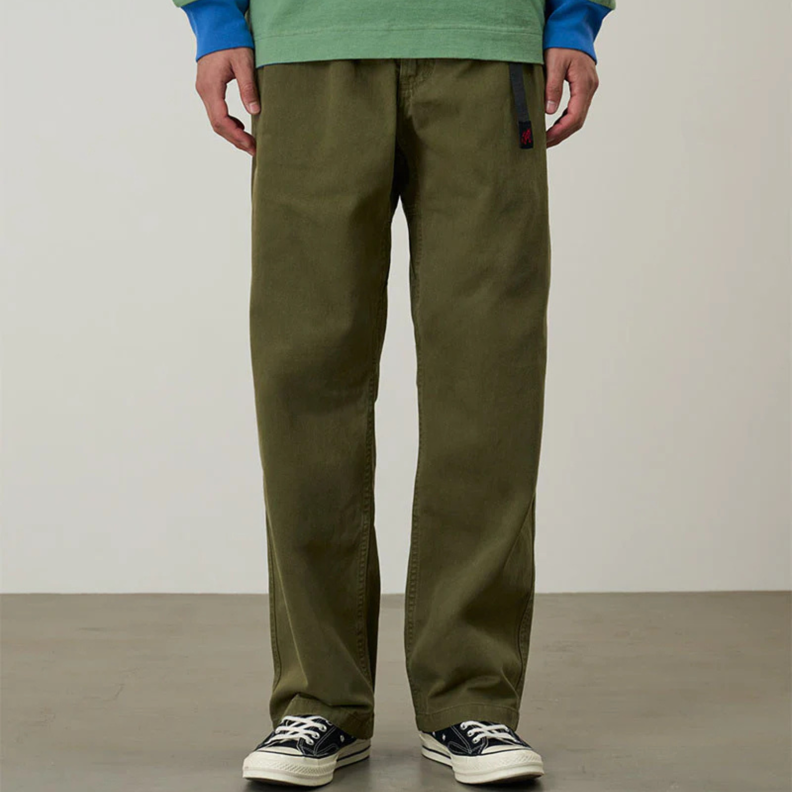 Gramicci Pant Straight Fit - OLIVE