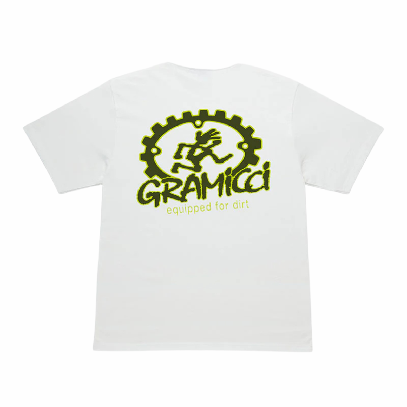 Equipped For Dirt Tee - WHITE