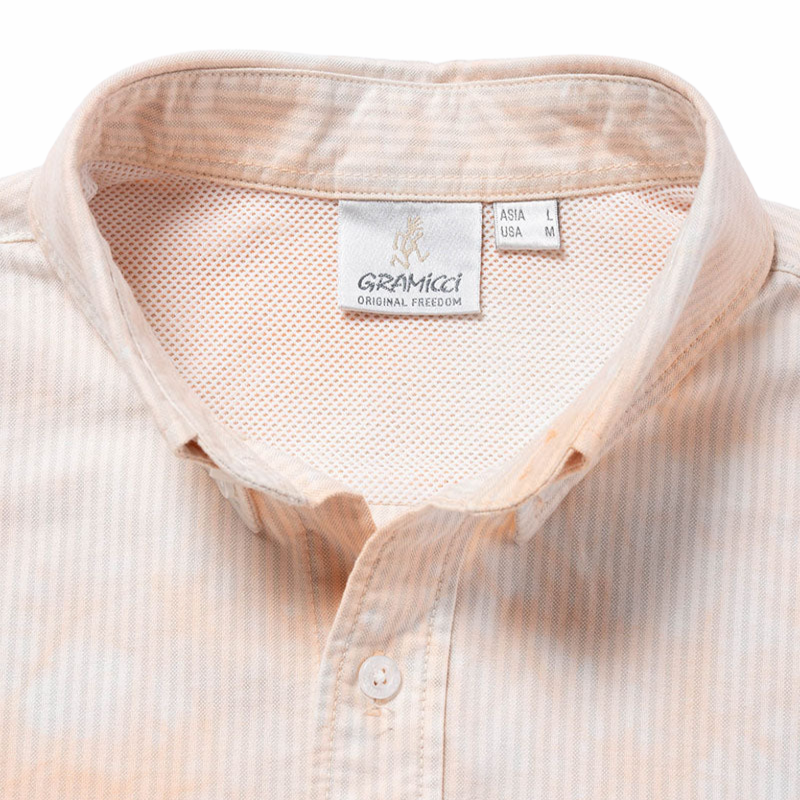 Classic Oxford Bleached Shirt - BLEACHED STRIPE