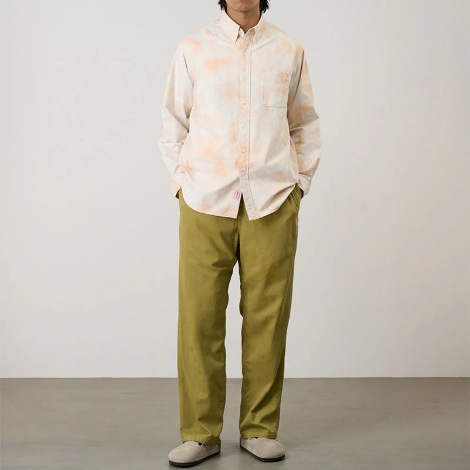 Classic Oxford Bleached Shirt - BLEACHED STRIPE