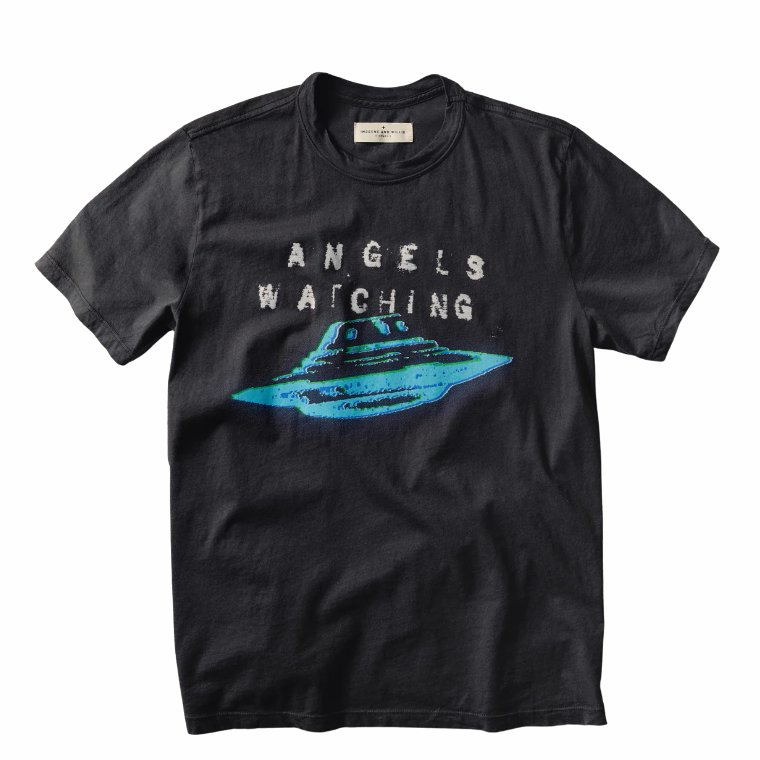 the "angels" tee