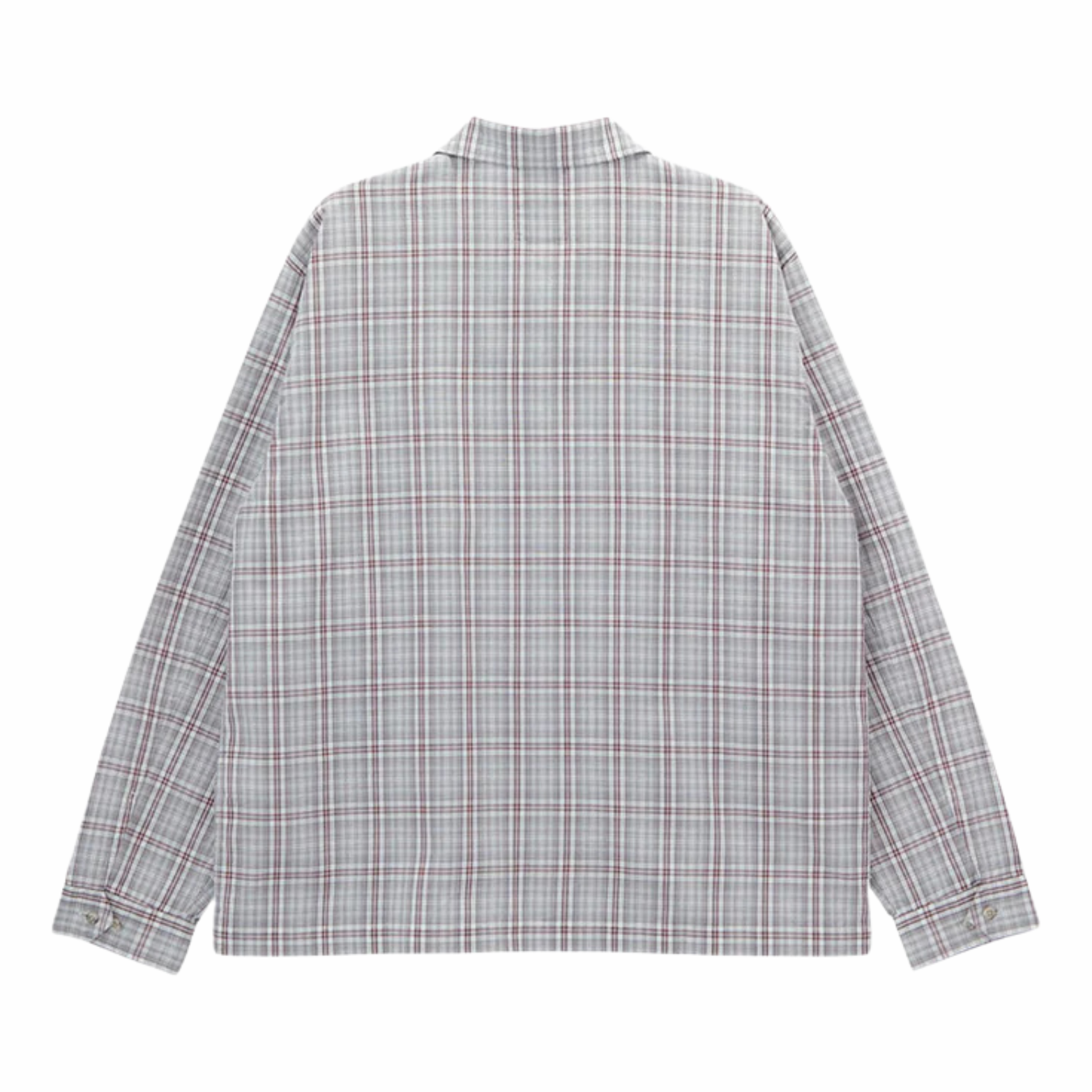 Zip-Up Garage Jacket - NATURAL SHADOW PLAID