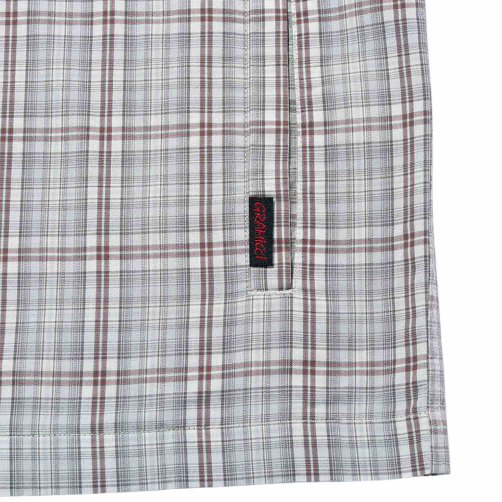 Zip-Up Garage Jacket - NATURAL SHADOW PLAID
