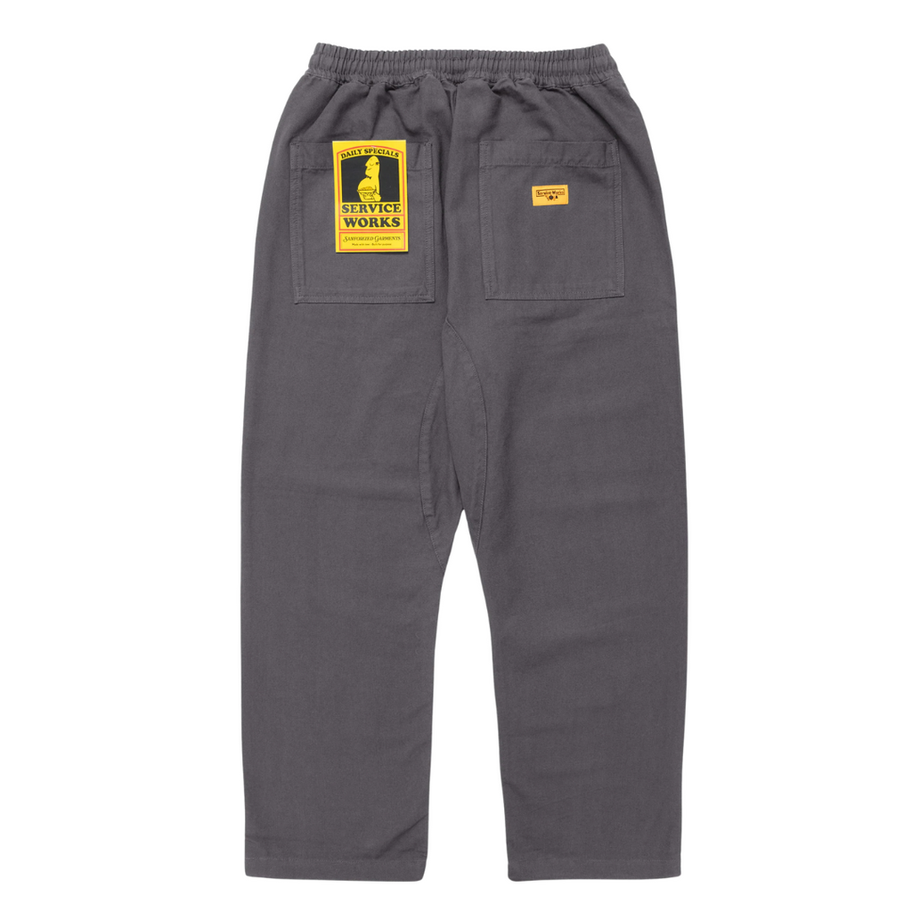 CANVAS CHEF PANT - GREY