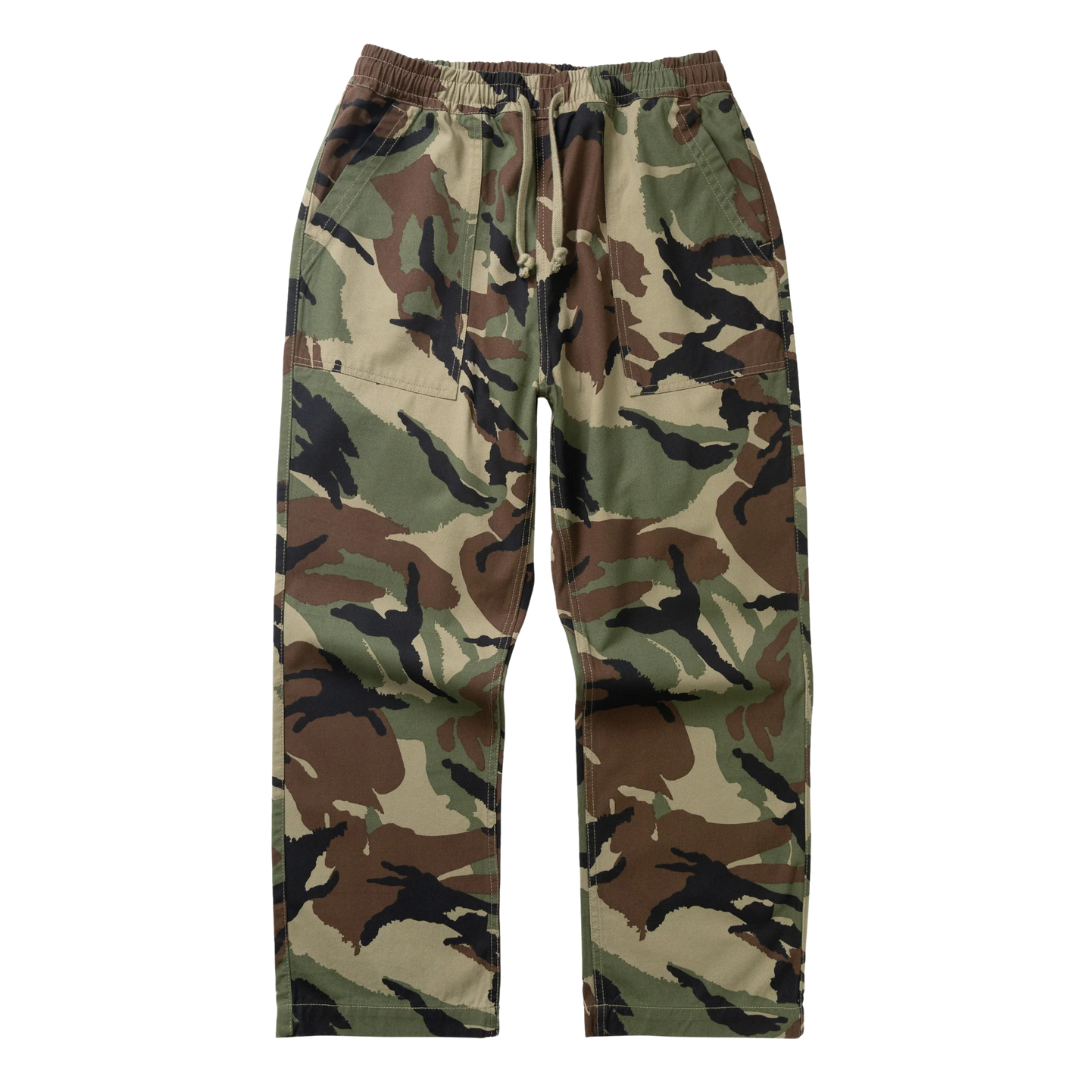 Patterned Chef Pants - Woodland