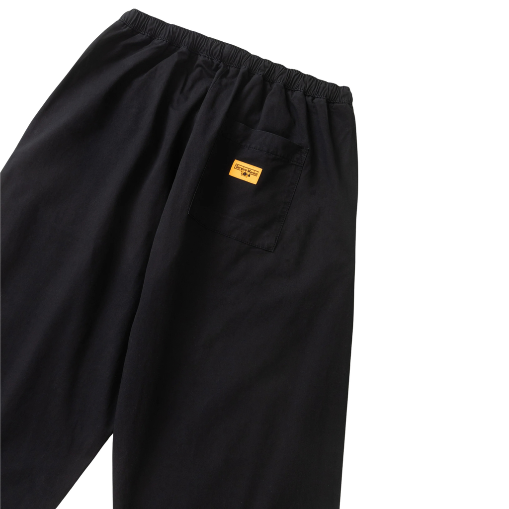 Tech Twill Easy Chef Pants - Black