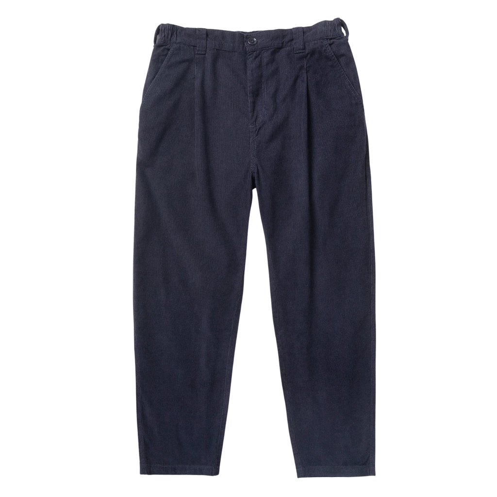Fine Cord Waiter Pants - Dark Navy