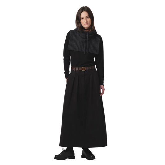 G.o.D Bulb Skirt Canvas Black