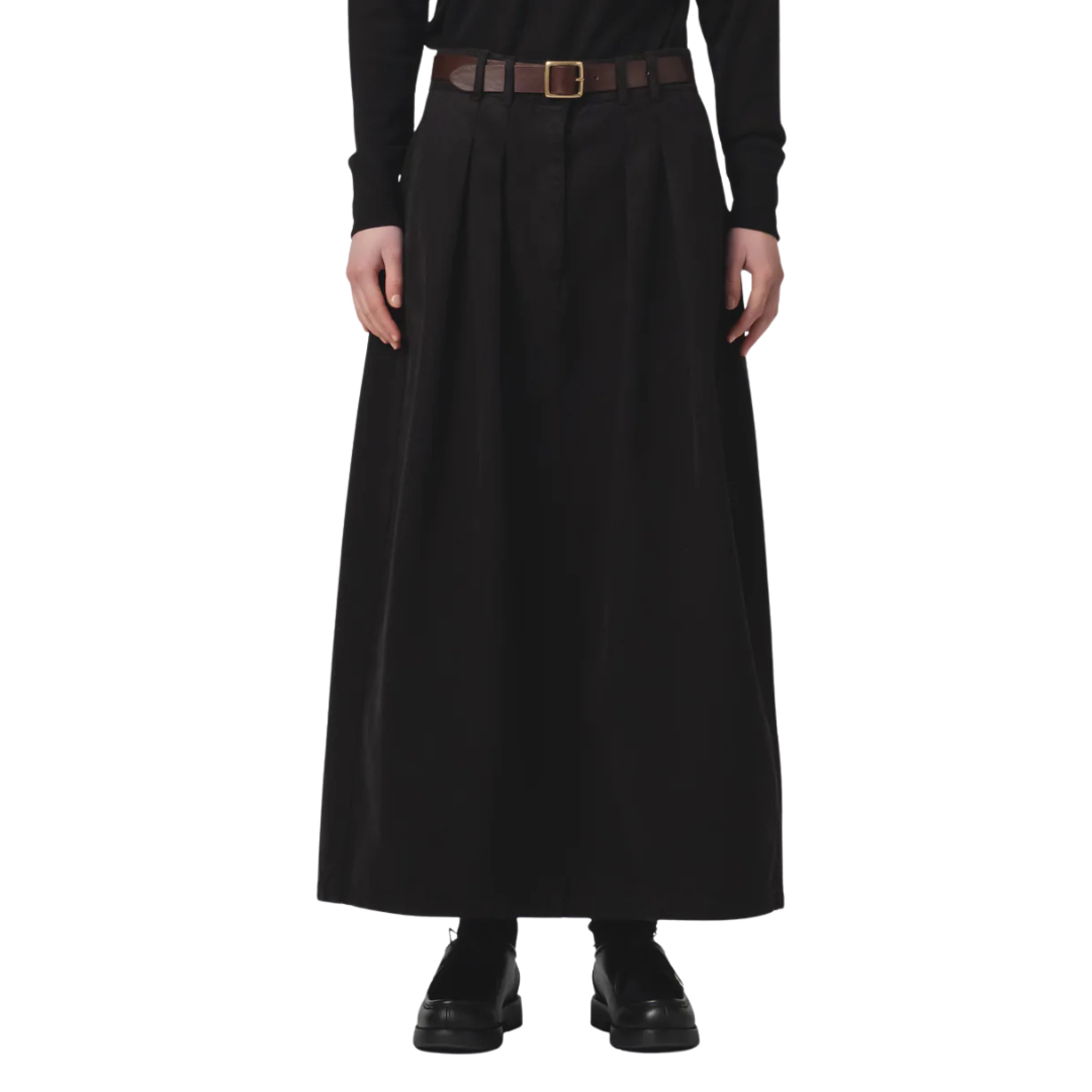 G.o.D Bulb Skirt Canvas Black