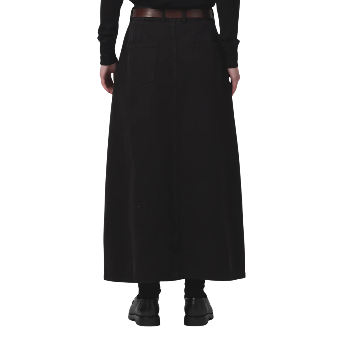 G.o.D Bulb Skirt Canvas Black