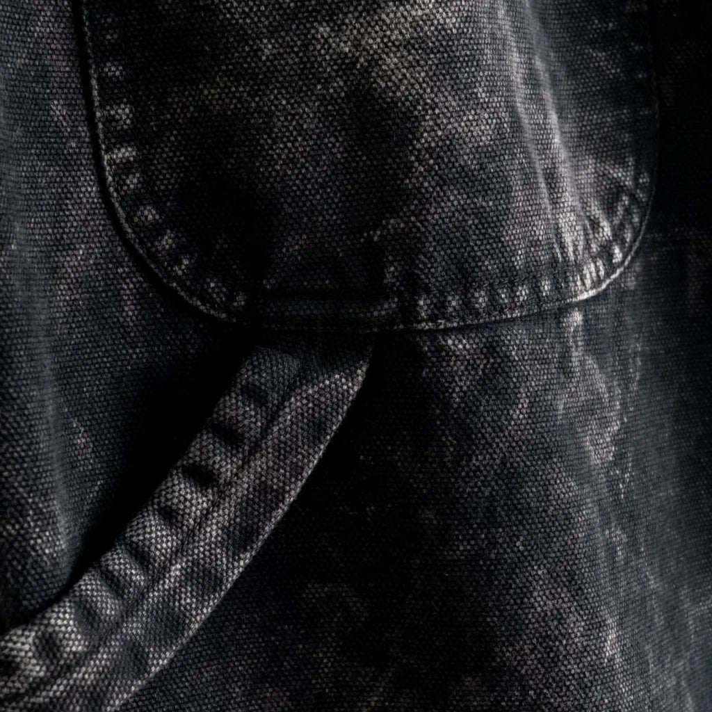 Atlantide Chino Canvas - Asphalt