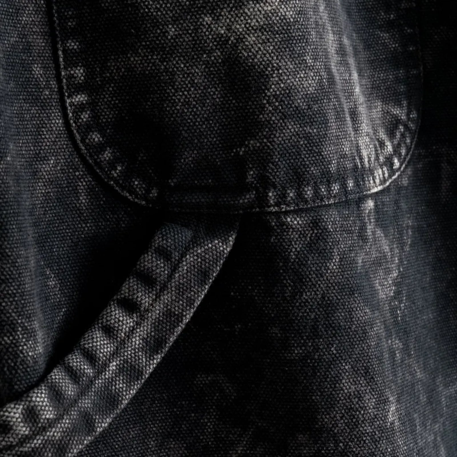 Atlantide Chino Canvas - Asphalt