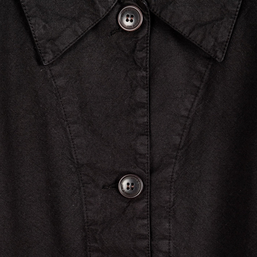 Artisan Shirt Cotton Linen - Black