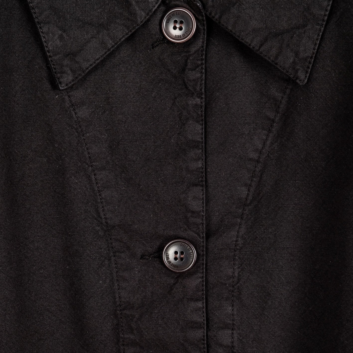 Artisan Shirt Cotton Linen - Black