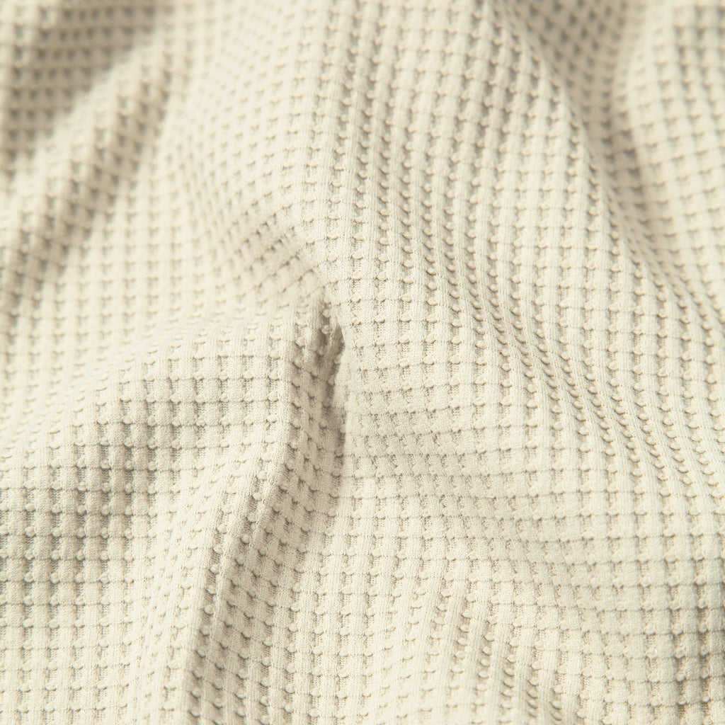 WAFFLE LS TEE - SAND