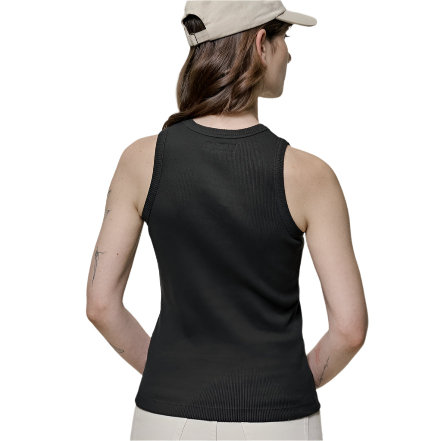 WRIBTANK01 women's ribbed tanktop, organic cotton, 7,2oz/sq.yd., narrow fit - 98 CHARCOAL
