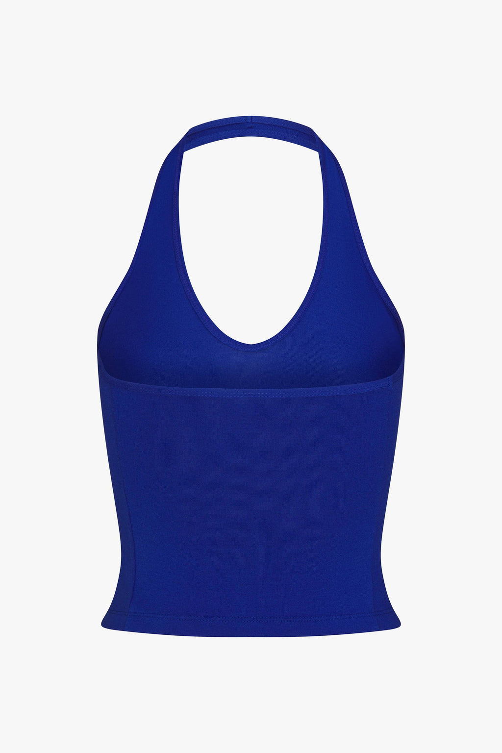 SPORTY HALTER TOP IN COBALT