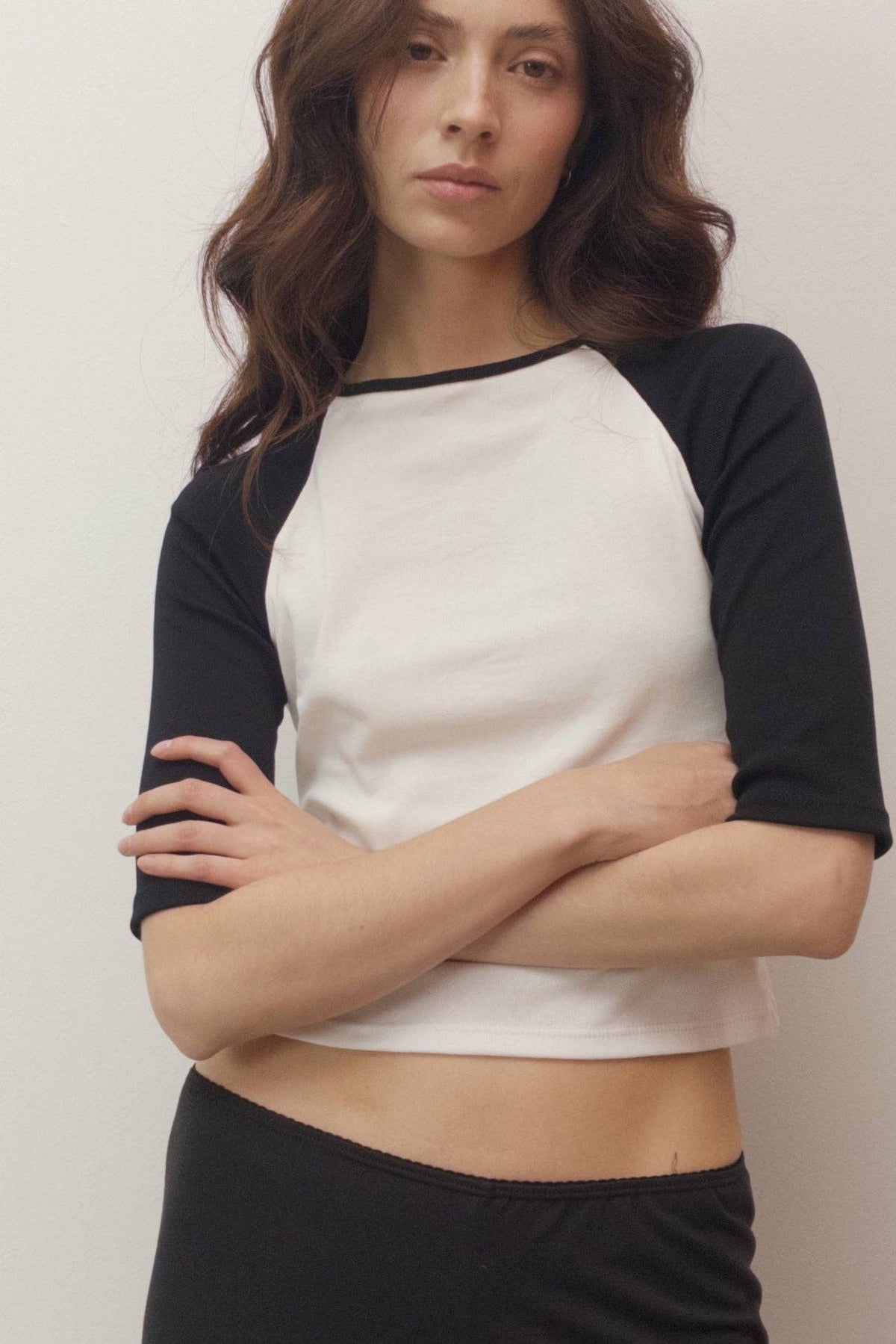 Brooke 3/4 Sleeve Raglan Top