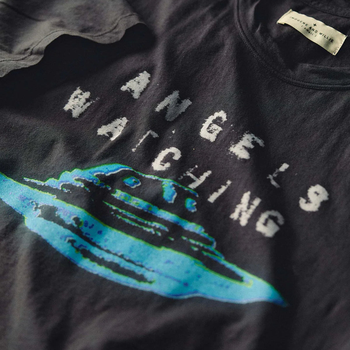 the "angels" tee