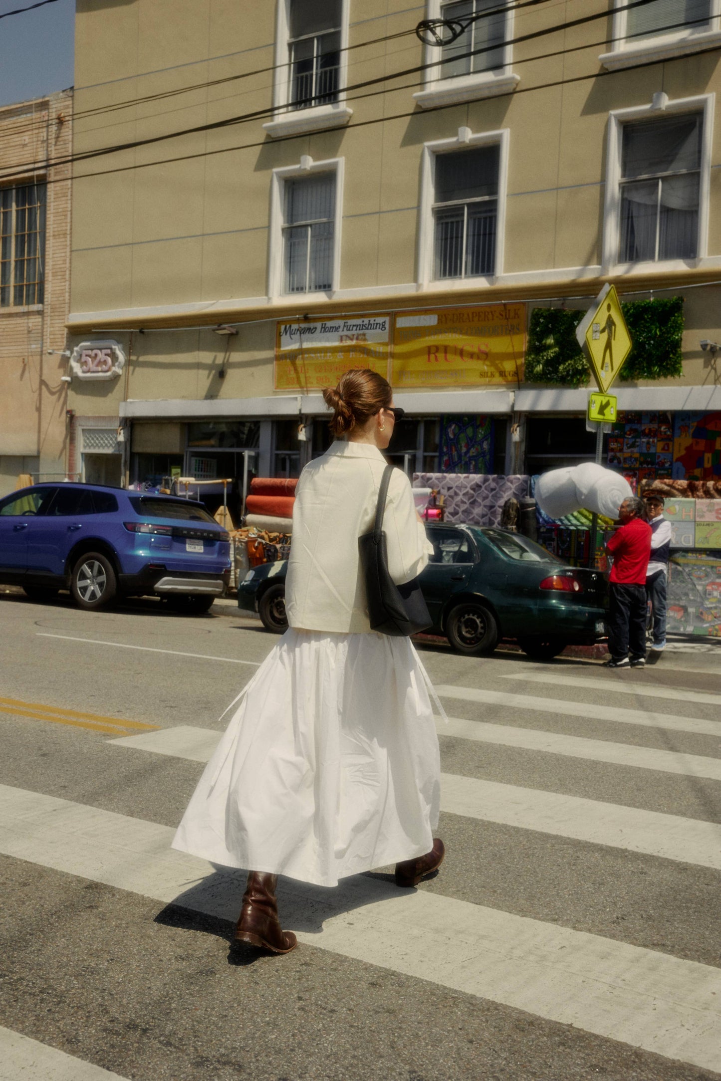 The Kiana Skirt | Midi Skirt with Side Waist Ties