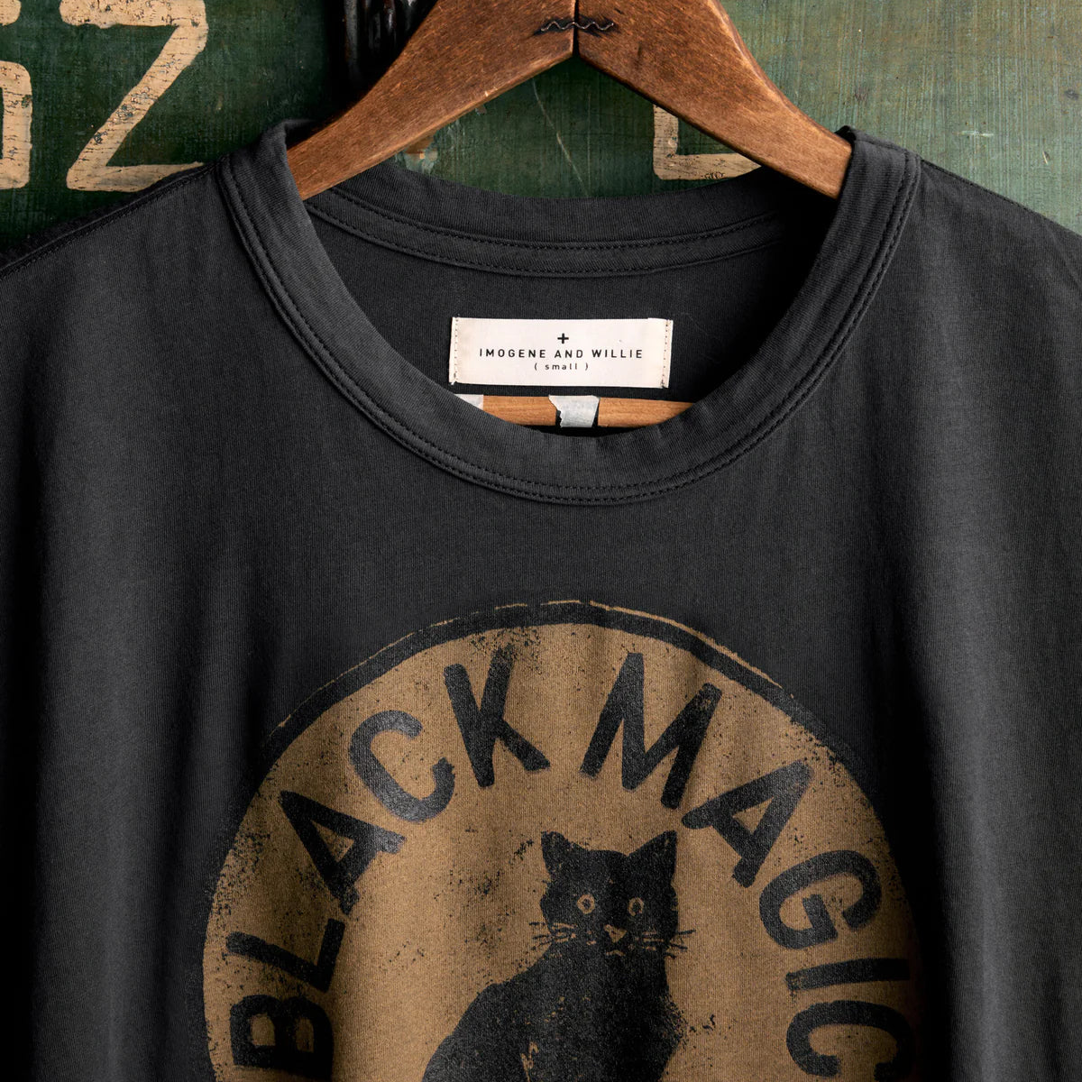 the "black magic" tee