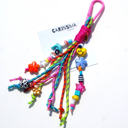 Cute Colorful Cartoon Braided Bag Charm DP25C785