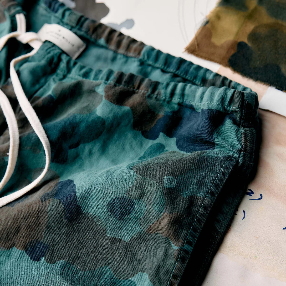 the lounge pant in painted camo