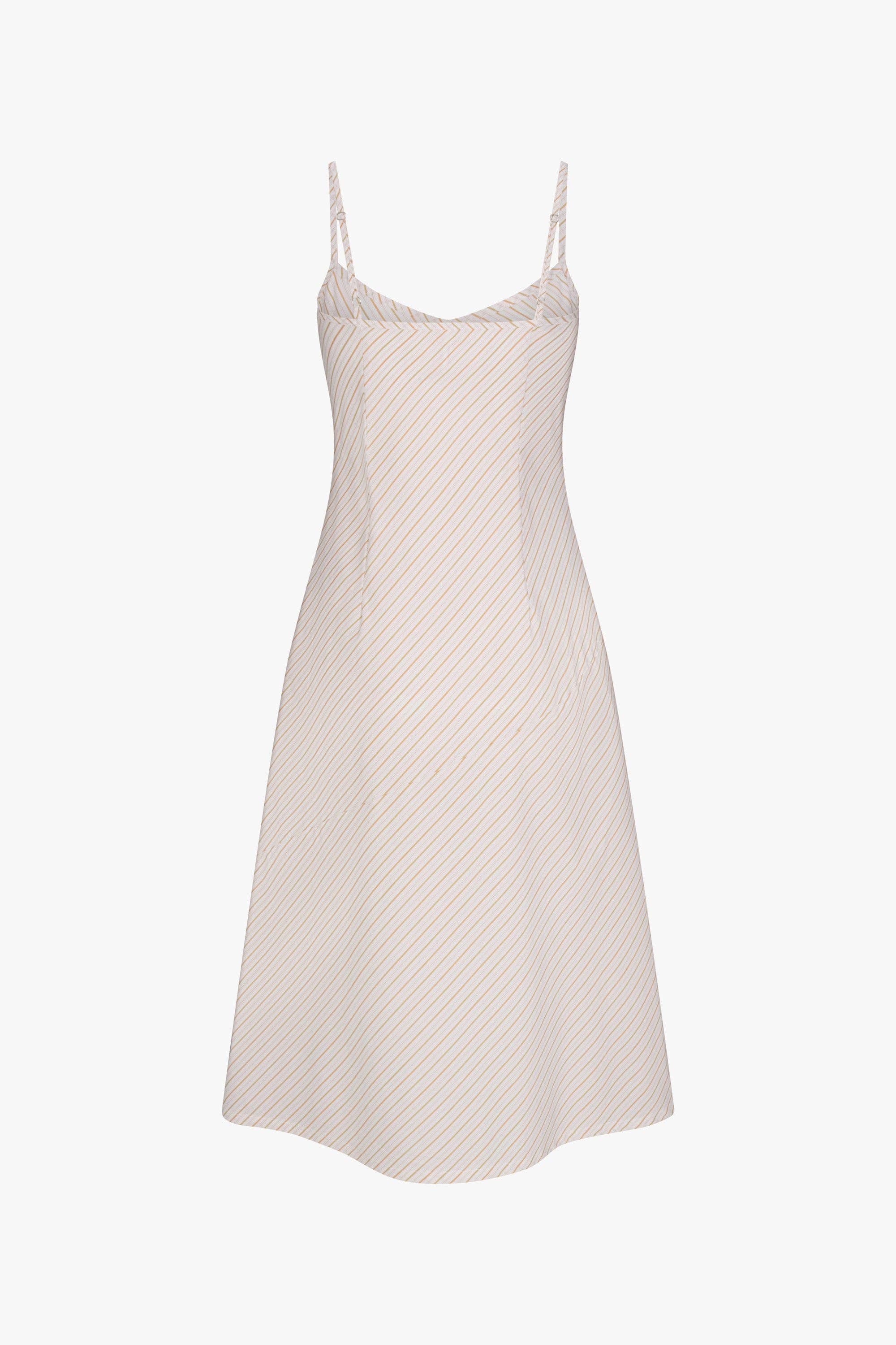 90'S BIAS SLIP DRESS IN AMALFI