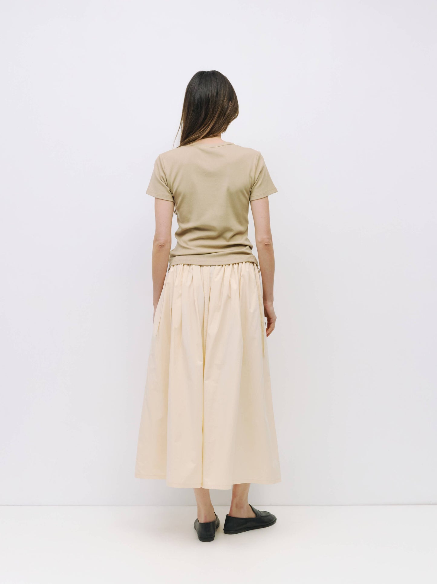 The Kiana Skirt | Midi Skirt with Side Waist Ties