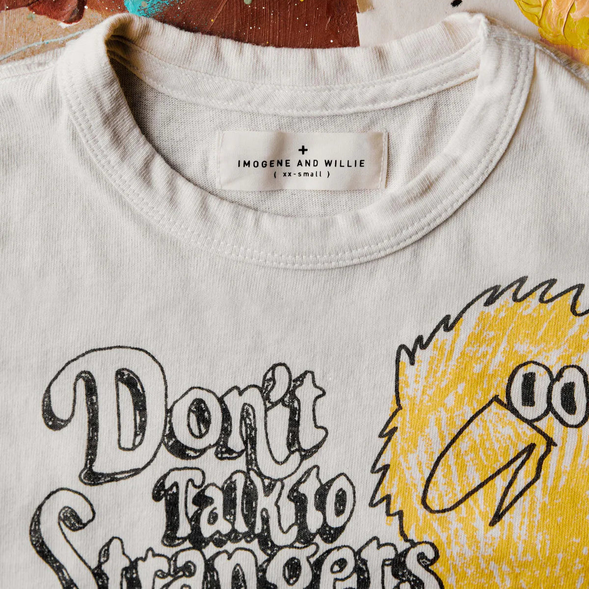 the "strangers" tee