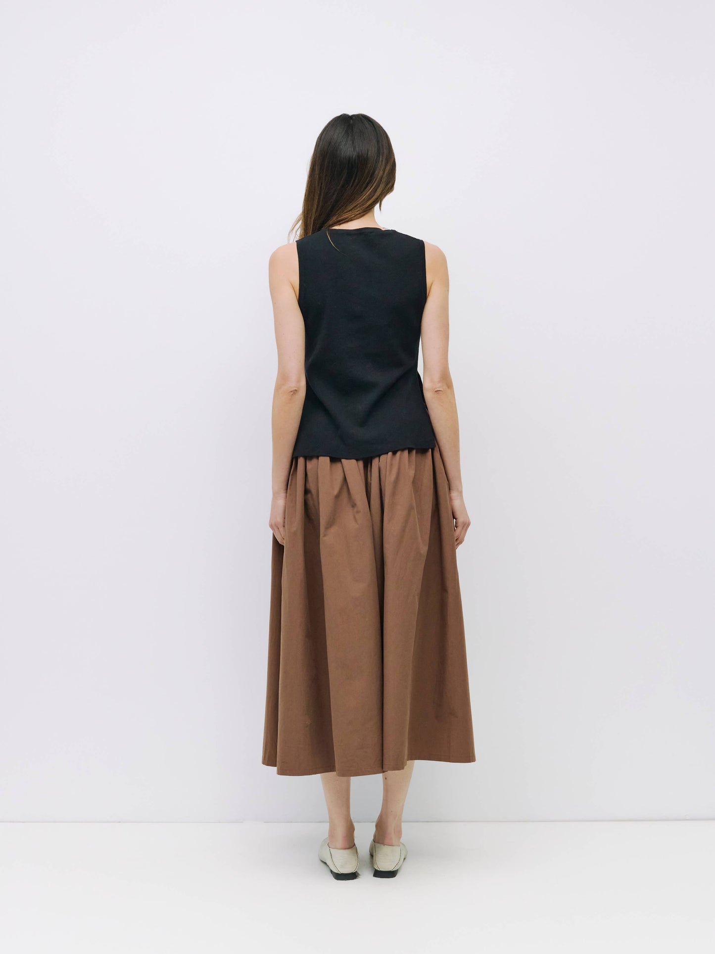 The Kiana Skirt | Midi Skirt with Side Waist Ties