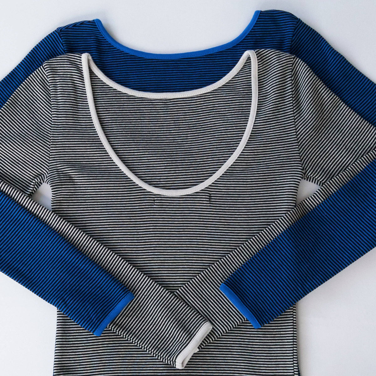 Low Back Stripe Top