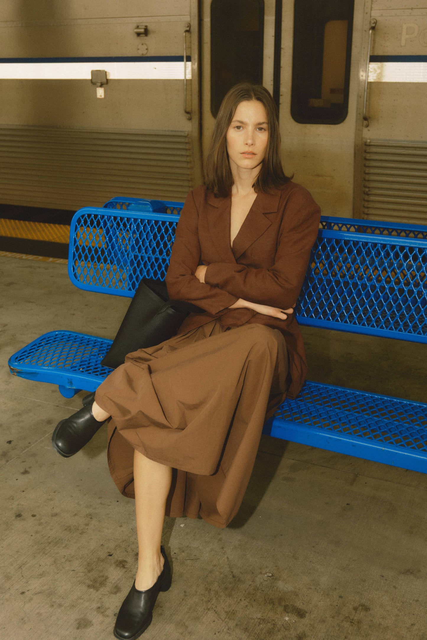 The Kiana Skirt | Midi Skirt with Side Waist Ties