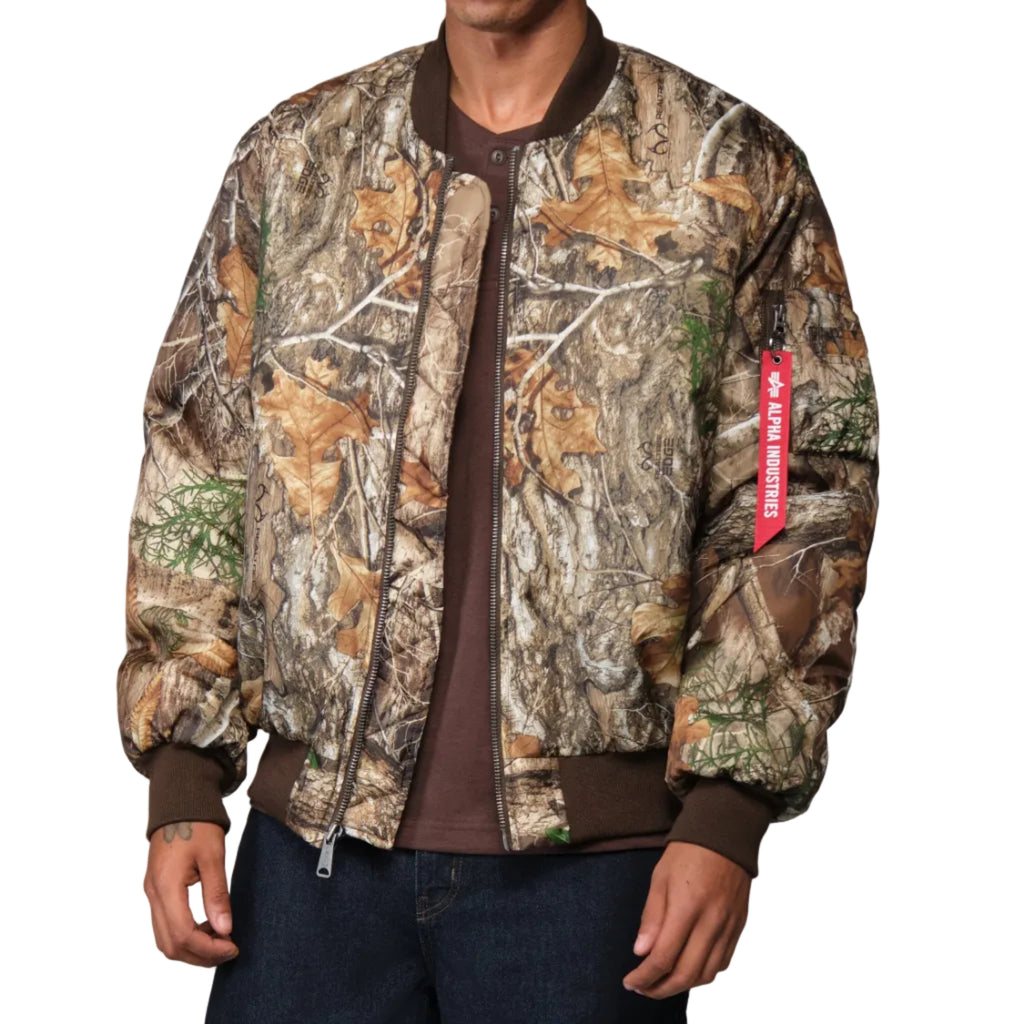 MA-1 OXFORD REALTREE CAMO BOMBER JACKET