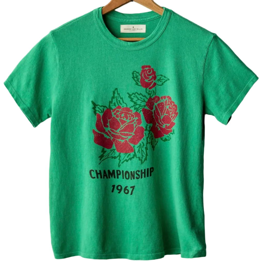 the "championship" tee