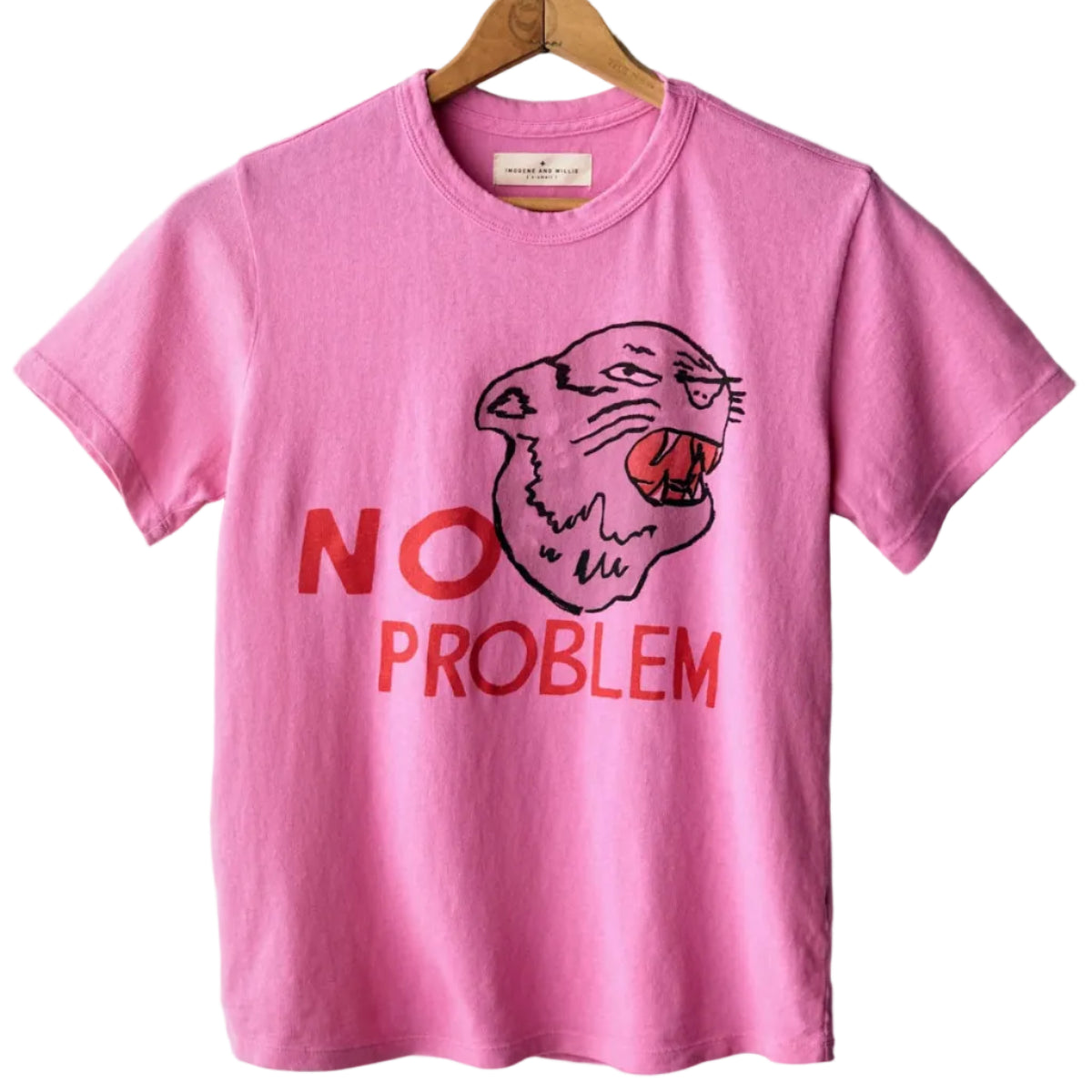 the "no problem" tee
