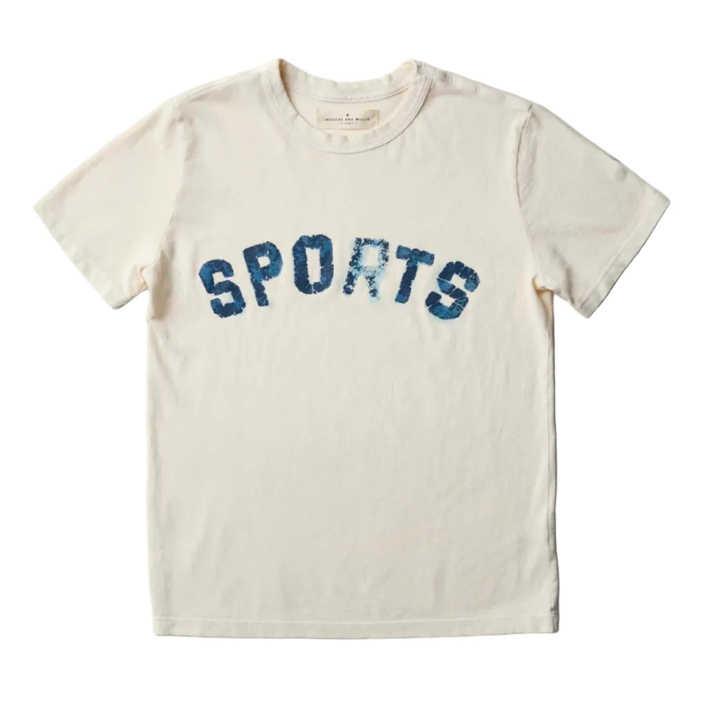 the "sports" tee