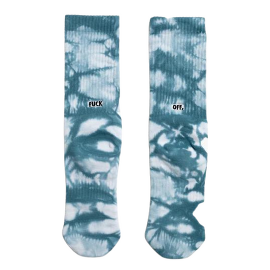 FUCK OFF CREW SOCKS - MARBLE