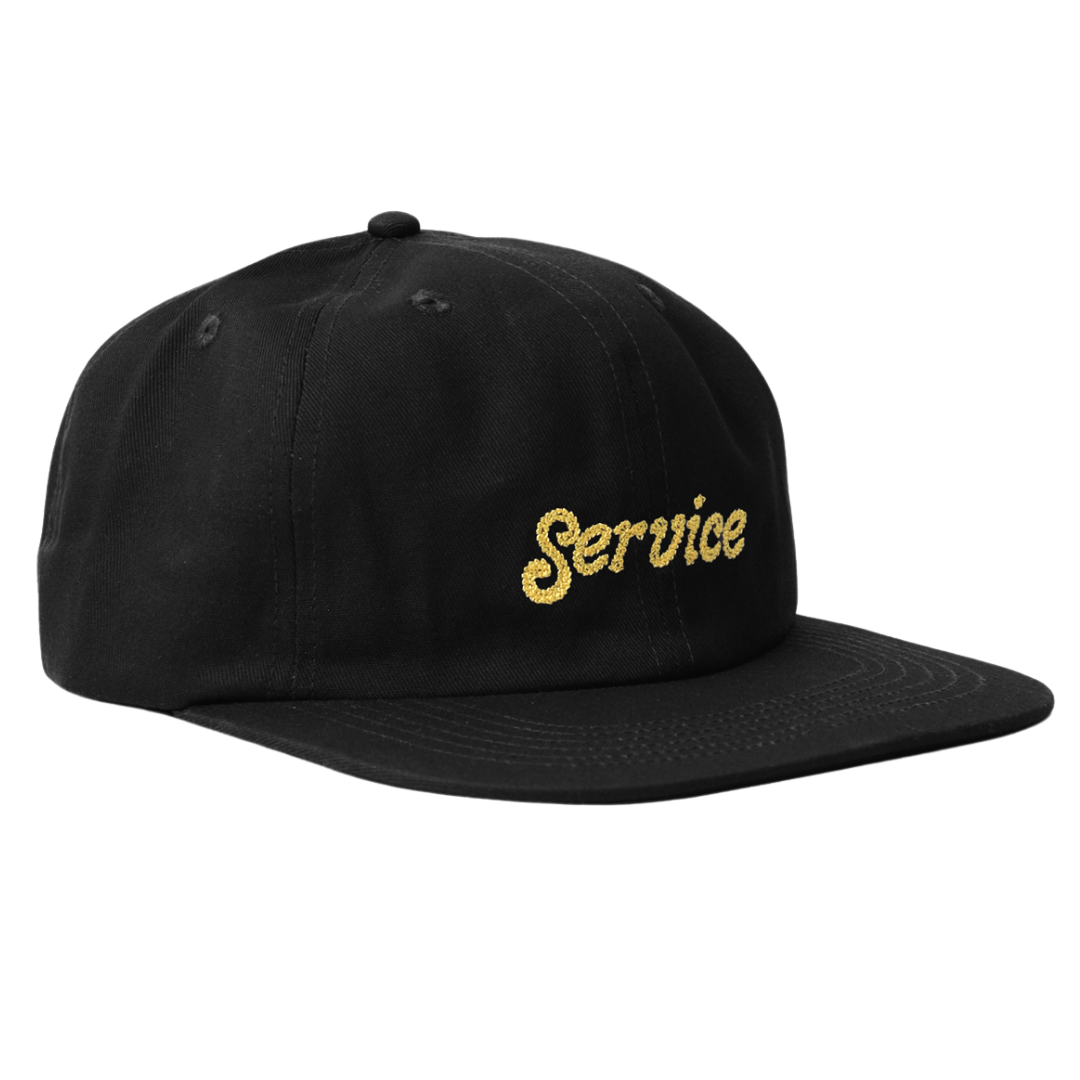 CHAINSTITCH CAP - BLACK