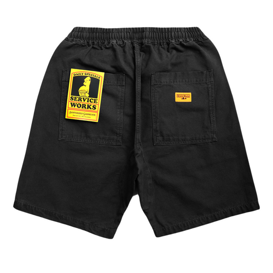 CANVAS CHEF SHORT - BLACK