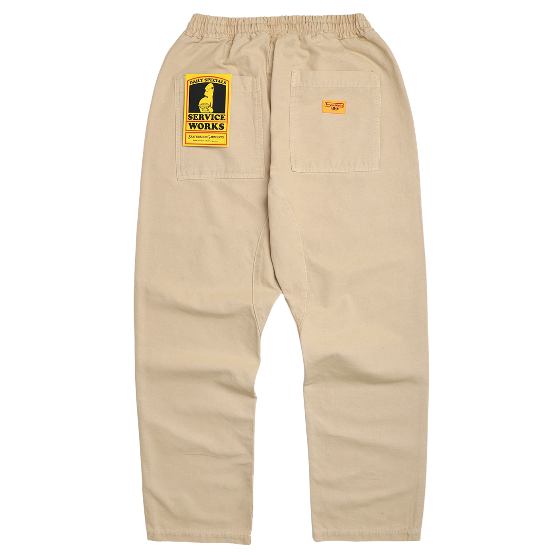 CANVAS CHEF PANT - KHAKI